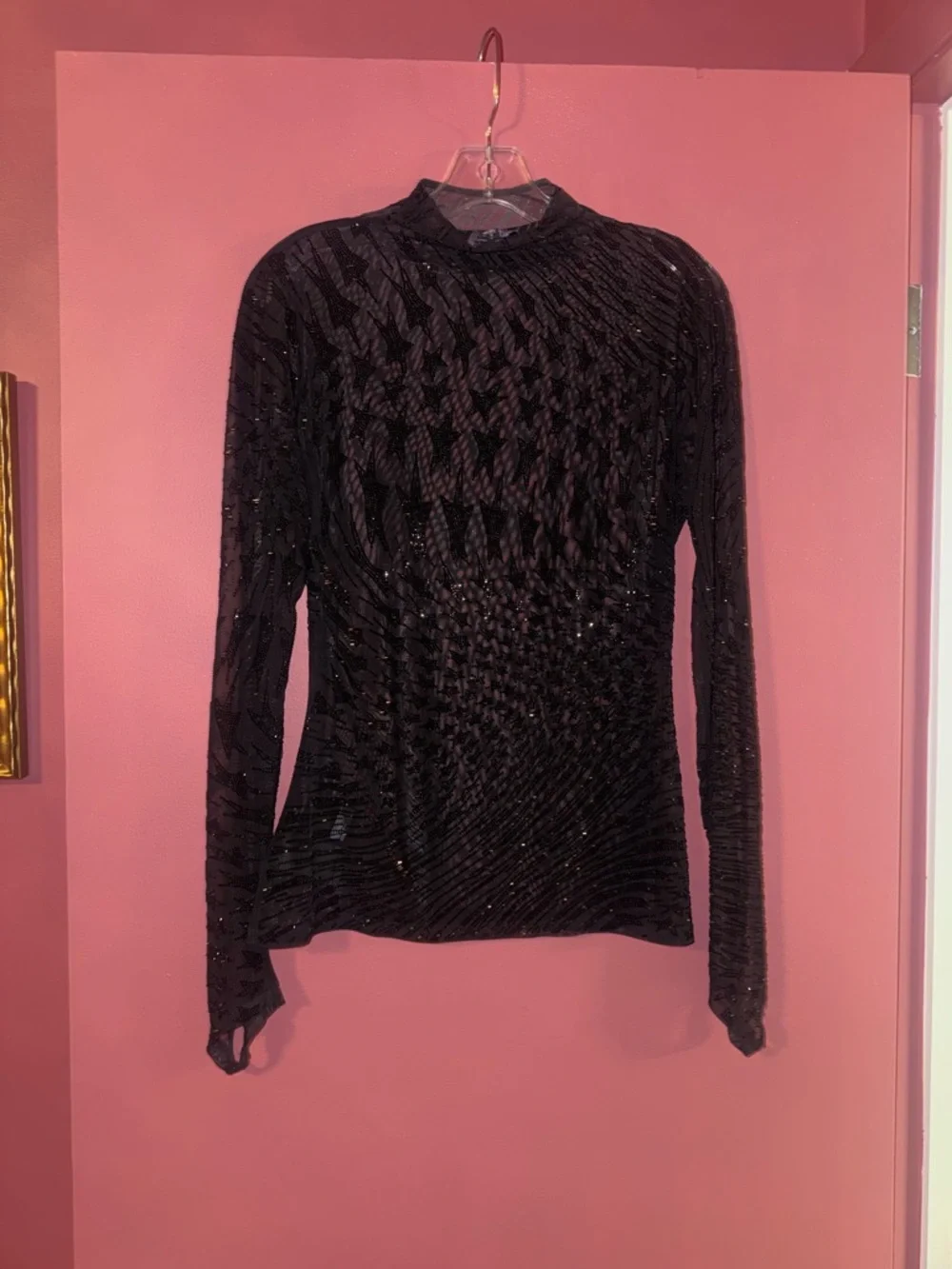 Mugler x H&M rhinestone star embellished top - Picture 4 of 9